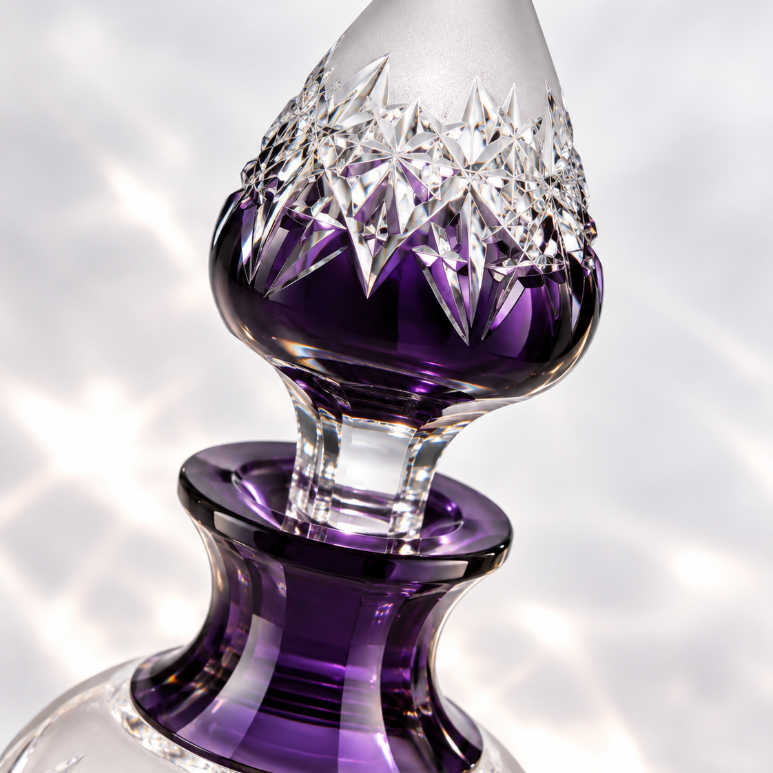 Atelier Spire Perfume Flacon, Petite - Violet, Close-up
