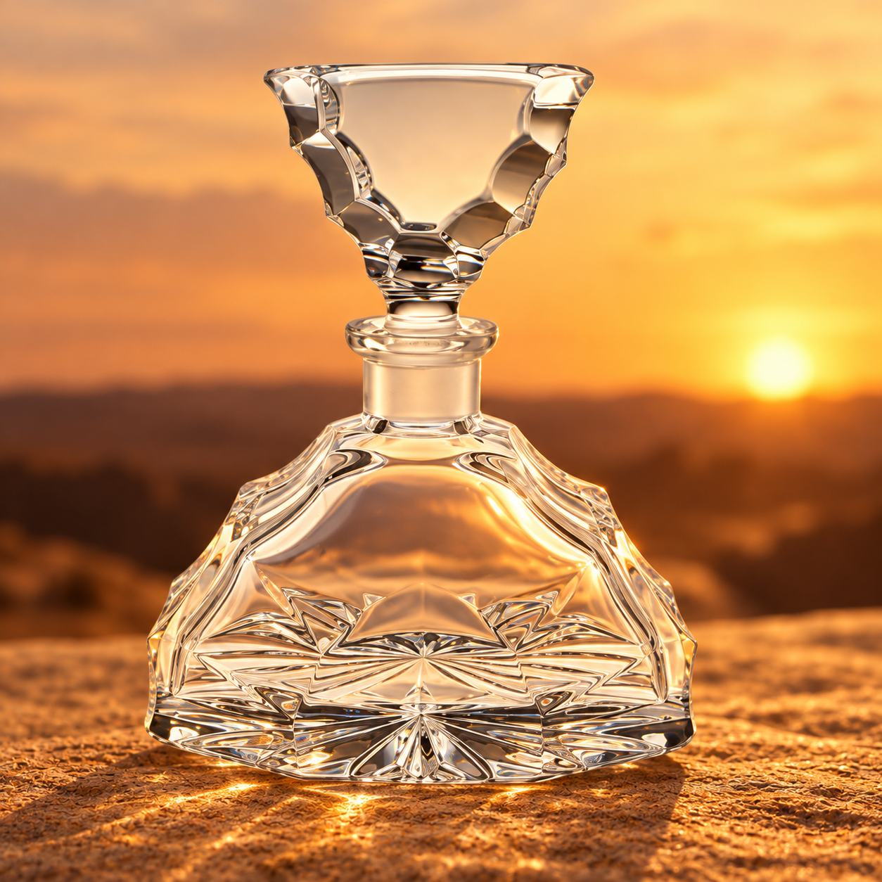 Glacier Perfume Flacon - Clear