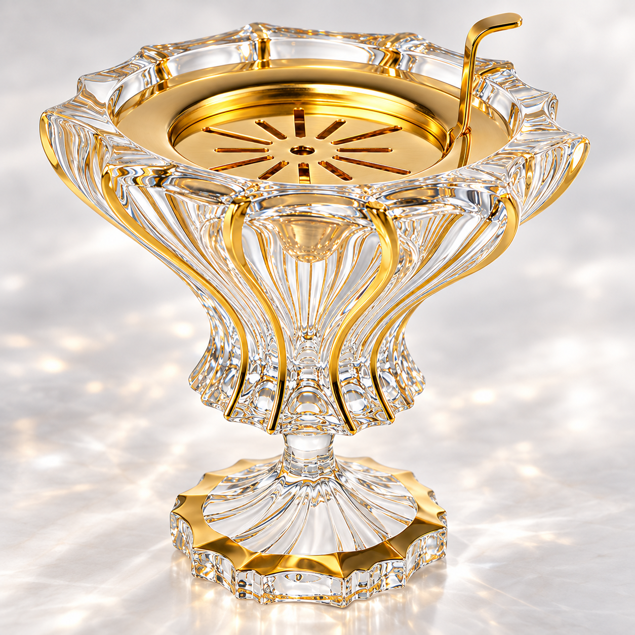 Couronne Crystal Incense Coupe