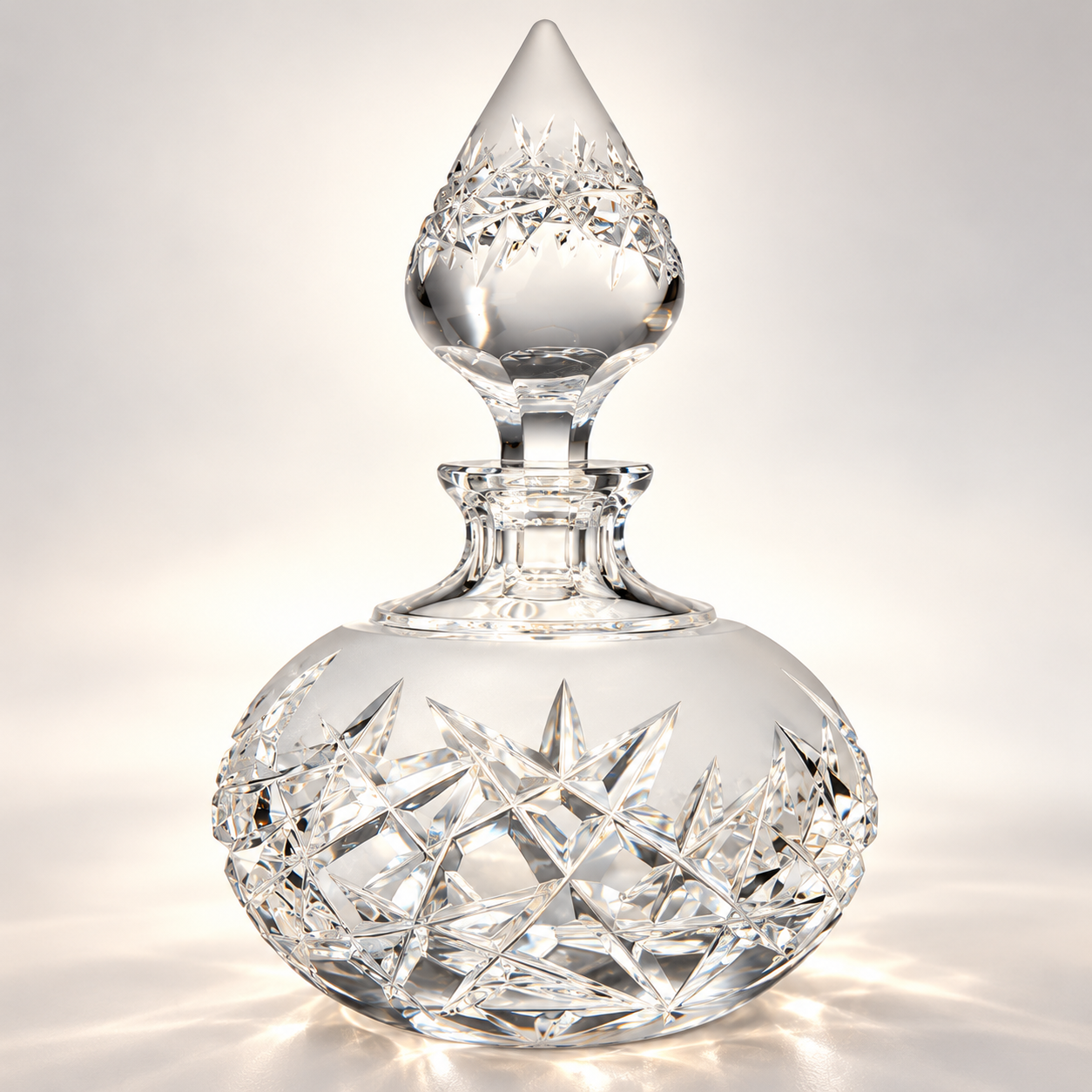 Atelier Spire Perfume Flacon, Squat - Clear